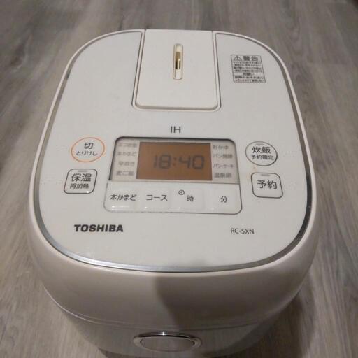 3年間使用東芝3合炊き炊飯器