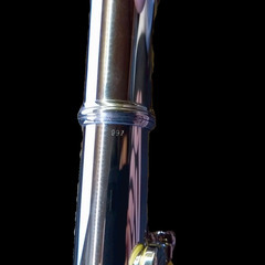 【美品】★アルタスフルート★　PSハンドメイドシリーズ　総銀製モデル　Ag997　メタライズドシルバー　Altus Handmade Flutes　AZUMINO JAPANの画像