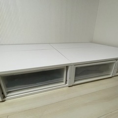 家具 ベッド シングル　小上がりの画像
