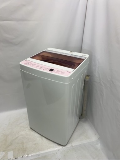 新生活応援 Haier 全自動洗濯機 JW-C55CK 5.5kg 2018年製