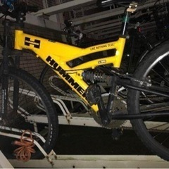ハマー 自転車 マウンテンバイク　26インチ
