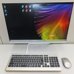 🍀プライスダウン！【美品】本日の目玉品！「Lenovo」IdeaCentre A340 23.8型(第9世代インテル)一体型PCの画像