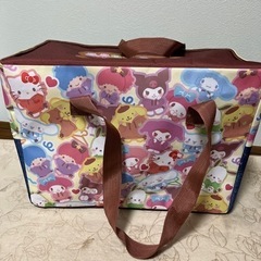 新品未使用💕 サンリオ レジ カゴ バッグ の画像
