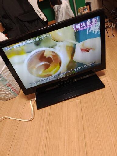 災害時活躍　REGZA　バッテリー内蔵テレビ