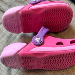 クロックス　サンダル crocs 子供用サンダル　サイズ 10 17センチ crocsの画像