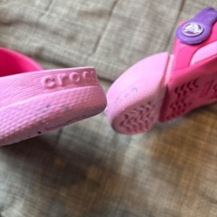 クロックス　サンダル crocs 子供用サンダル　サイズ 10 17センチ crocsの画像