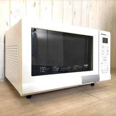 オーブン電子レンジ ホワイト パナソニック 2019年製 手渡し...