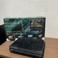 地デジ対応9インチDVDプレイヤー車に取り付け可能