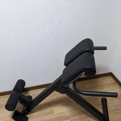 バックエクステンション　背筋マシン