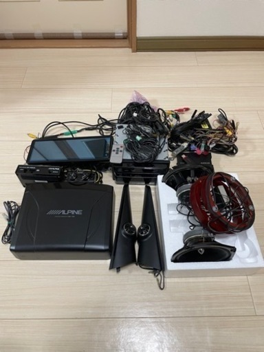 【取引中】ALPINEウーハースピーカー