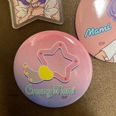 クリィミーマミ　アクリルキーホルダー　缶バッジの画像
