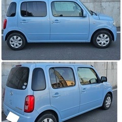 ダイハツ　ミラココア　Xスペシャル　2年車検付　平成23年式　水色の画像