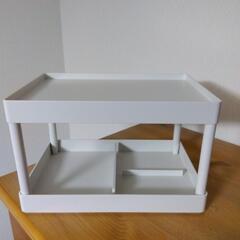 入手困難! 絶版品! 無印良品 A5脚付きトレー【中古】の画像