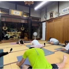 朝活‼︎寺ヨガ🧘‍♀️