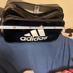 エナメルバッグ adidas サイズLの画像