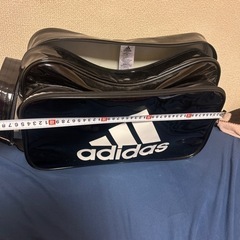 エナメルバッグ adidas サイズLの画像