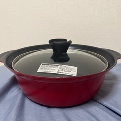 アイリスオーヤマ　鍋　3-4人用　IH対応