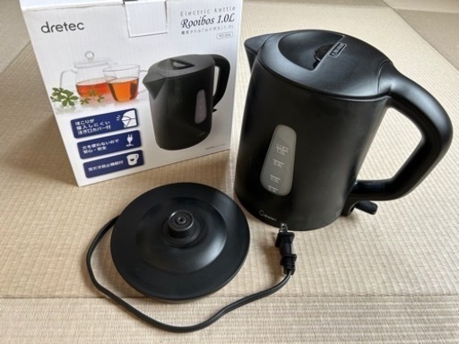【取引済】新品未使用　dretec  電気ケトル