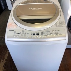 福岡市内配送設置無料　東芝 TOSHIBA AW-8V3M（N） [たて型洗濯乾燥機 （8.0kg） マジックドラム サテンゴールド]