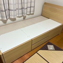 シングルベッドの画像