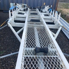 ボートトレーラ エスコ 訳アリ　積載量500kg 長さ560cm ボート ジェットスキー 船 トレーラー マリンスポーツ 釣り 中古 宮城の画像