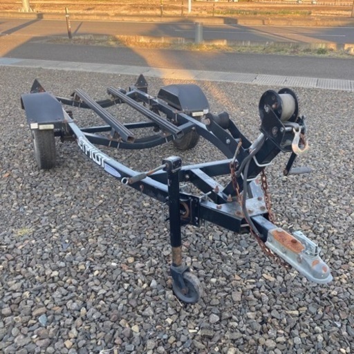 シーマリン トレーラー ボートトレーラ 積載量350kg 長さ339cm ボート ジェットスキー 船 トレーラー マリンスポーツ 釣り 中古 宮城