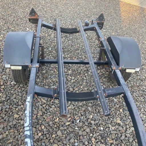 シーマリン トレーラー ボートトレーラ 積載量350kg 長さ339cm ボート ジェットスキー 船 トレーラー マリンスポーツ 釣り 中古 宮城