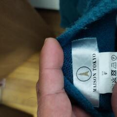 [値下げしました。］服/ファッション ワンピース　ターコイズ　サイズフリーの画像