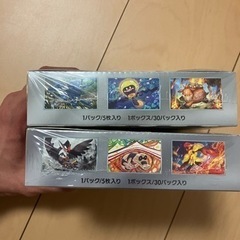 ポケモンカードシュリンクボックスの画像