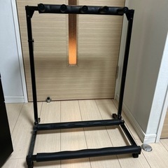 【受け渡し予定決定】ギタースタンド  4本掛け　