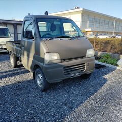 軽トラック　クレーン＆ウインチ付き　オートマチック車　車検たっぷりありの画像