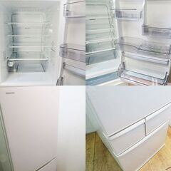 京都市内方面送料無料 東芝 2023年製 美品 5ドア 411L 冷蔵庫 GL09の画像