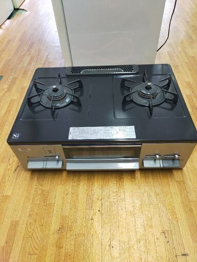 美品ガスコンロ　プロパンガス