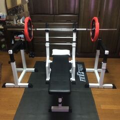 【ご相談ください】IROTECプレスベンチ+アイアンバーベル(総重量125kg)&ルームランナー