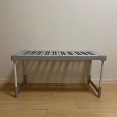 たて横伸縮　押入れラック