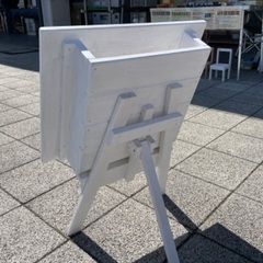 木製額縁プランターイーゼル付きLサイズの画像