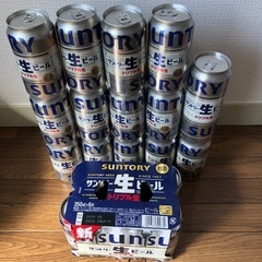 サントリー 生ビール トリプル生 350ml & 500ml 計...