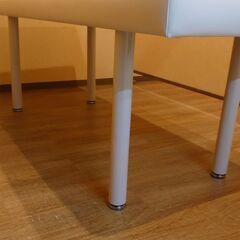 美品　値下げ　ホワイトベッド　シングルサイズの画像