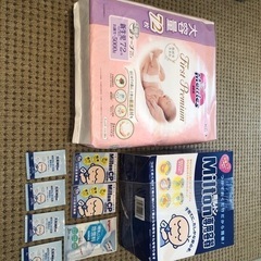 【新品未使用】出産準備/オムツ(メリーズファーストプレミアム)と...