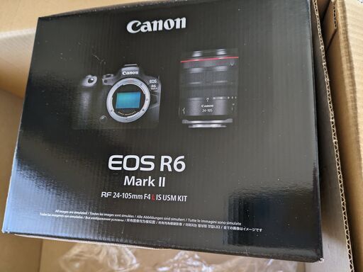 CANON　キヤノン　EOS R6 Mark II RF24-105L IS USM レンズキット