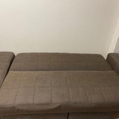 ニトリ ソファベッド 収納付きの画像