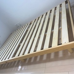 すのこ　ベッド　セミダブル