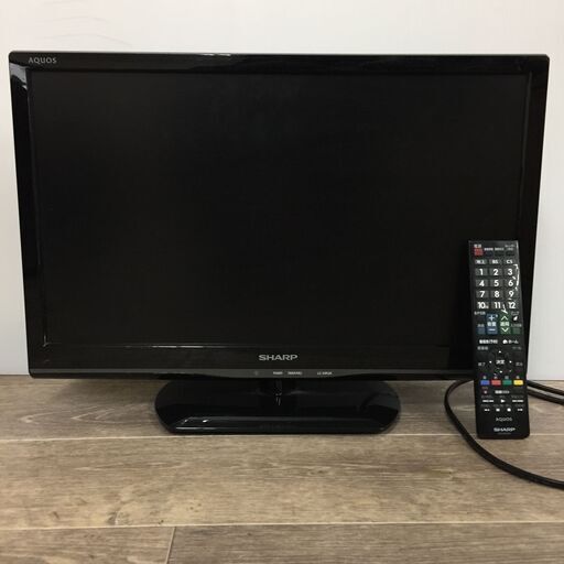 3/31 終 SHARP/シャープ AQUOS 22V型 液晶カラーテレビ LC-22K20 2015年製 動作確認済 24c菊MZ