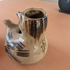 日本酒を温める容器①たぬきの画像