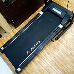 ★ジモティ割あり★ ALINCO　ジョギングマシン 19年製　クリーニング済　YJ1943の画像