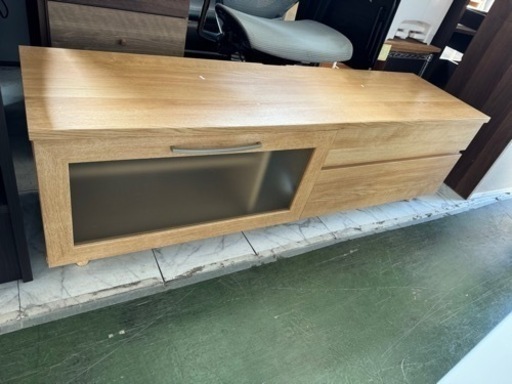 家具 収納家具 テレビ台　ライトブラウン　中古