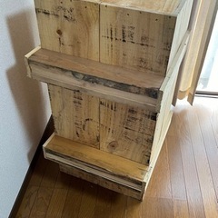 木箱　蓋付き　縦でも横でも使用可能　※3／26までの画像