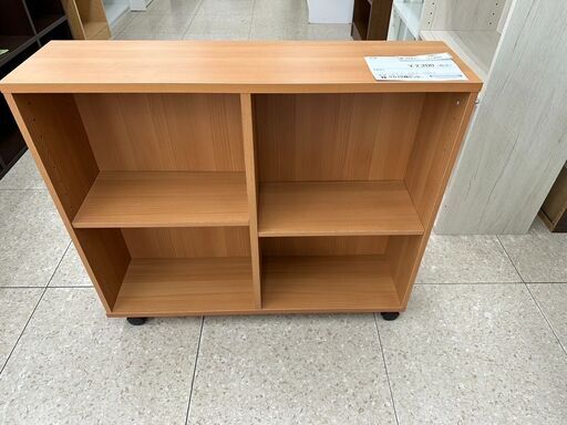 ★ジモティ割あり★ アイリスオーヤマ 本棚 ライトブラウン H65.5×D20×W75 クリーニング済み TJ4747