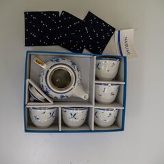 NARUMI  /ペレーネブルー 茶器揃い/5客セット