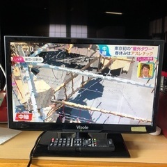 美品 2016年 VISOLE 19型液晶テレビ LCU1906...